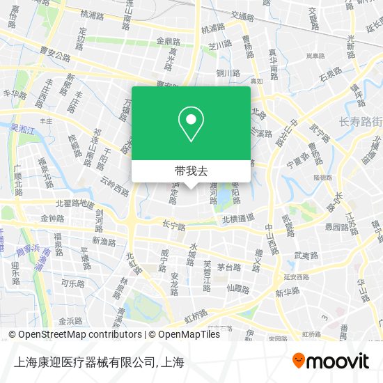 上海康迎医疗器械有限公司地图