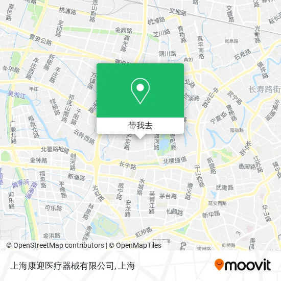 上海康迎医疗器械有限公司地图