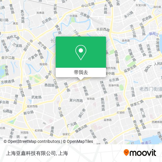 上海亚鑫科技有限公司地图