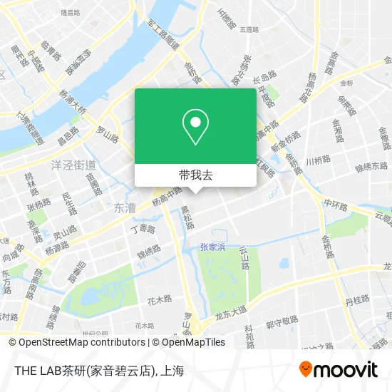 THE LAB茶研(家音碧云店)地图