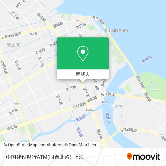 中国建设银行ATM(同泰北路)地图