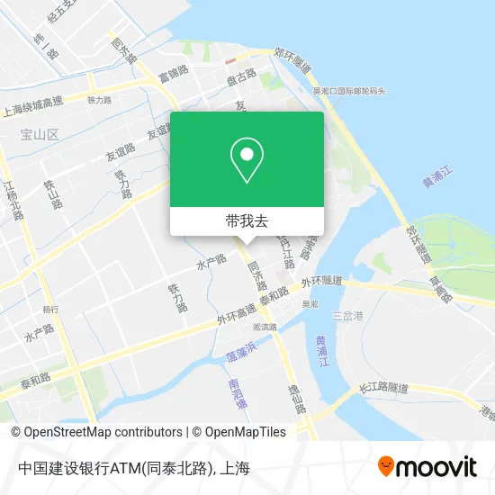 中国建设银行ATM(同泰北路)地图