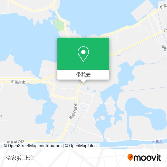 俞家浜地图