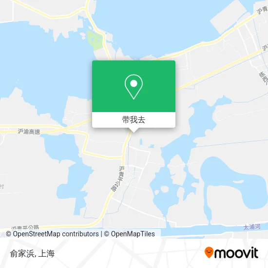 俞家浜地图