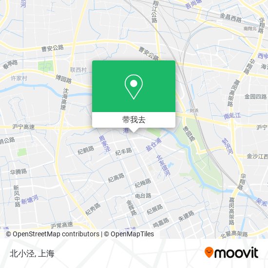 北小泾地图