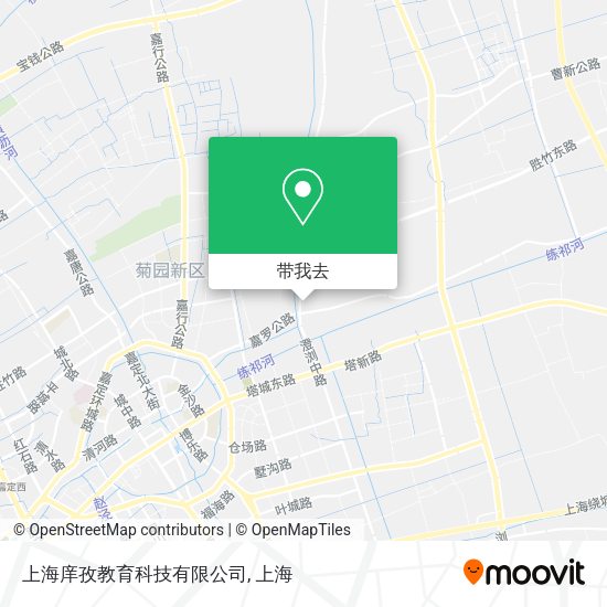 上海庠孜教育科技有限公司地图