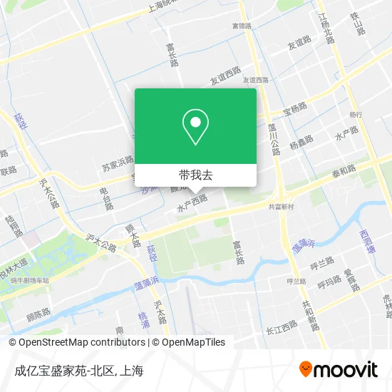 成亿宝盛家苑-北区地图