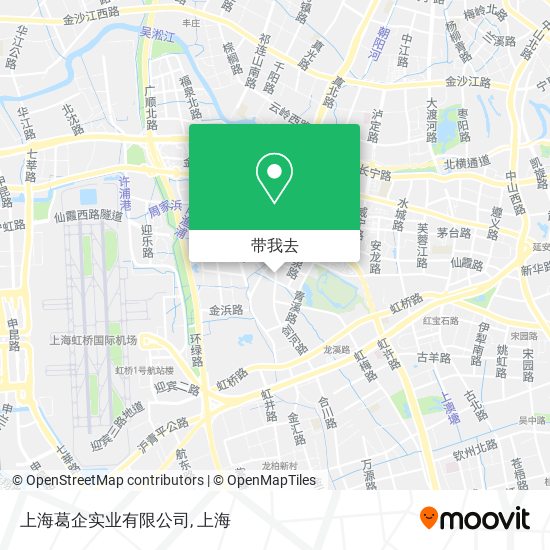 上海葛企实业有限公司地图