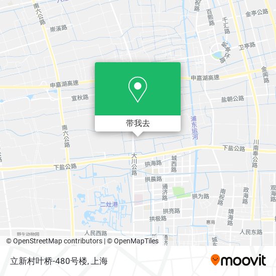 立新村叶桥-480号楼地图