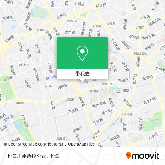 上海开通数控公司地图