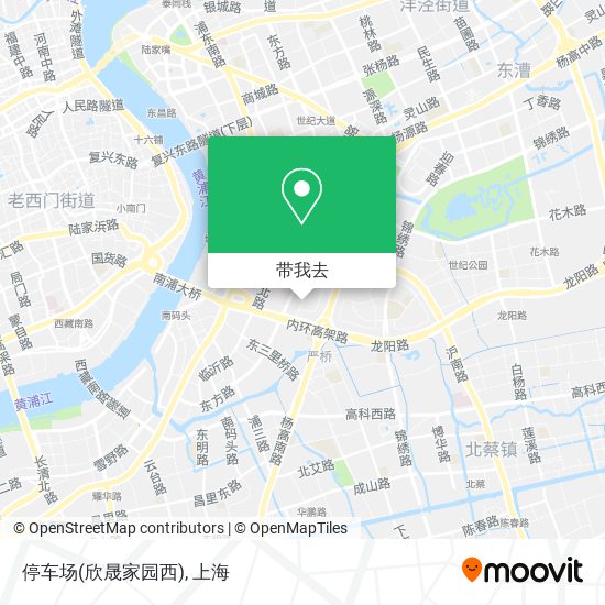 停车场(欣晟家园西)地图