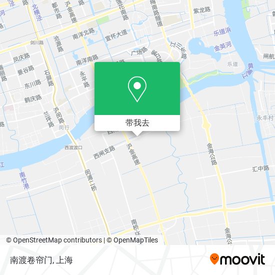 南渡卷帘门地图