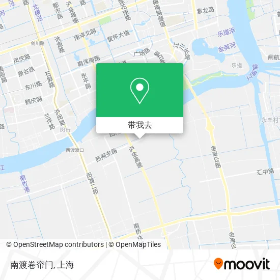 南渡卷帘门地图