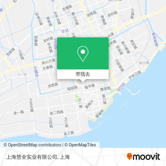 上海慧全实业有限公司地图
