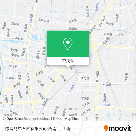 陈昌兄弟石材有限公司-西南门地图