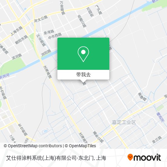 艾仕得涂料系统(上海)有限公司-东北门地图