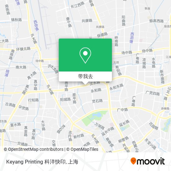 Keyang Printing 科洋快印地图