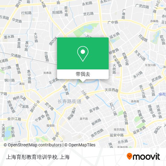 上海育彤教育培训学校地图