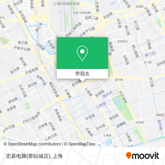 宏碁电脑(星钻城店)地图