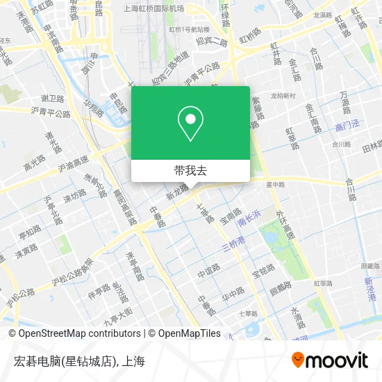 宏碁电脑(星钻城店)地图