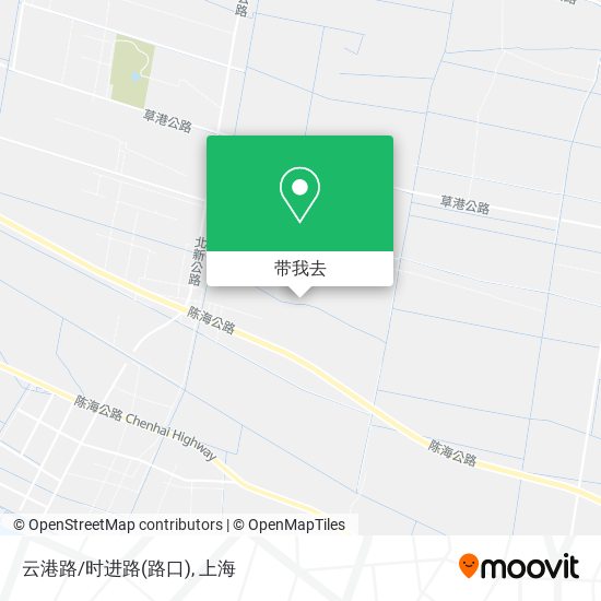 云港路/时进路(路口)地图