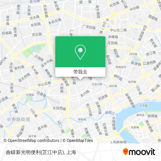曲嵘新光明便利(芷江中店)地图