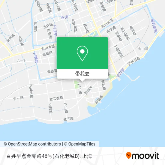 百姓早点金零路46号(石化老城B)地图