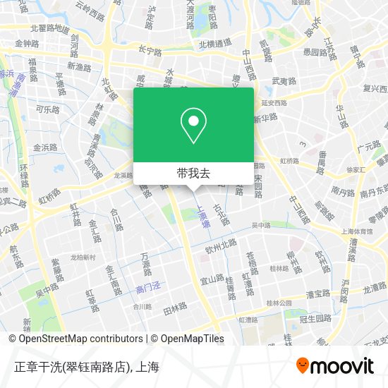 正章干洗(翠钰南路店)地图