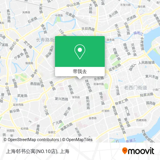 上海邻书公寓(NO.10店)地图