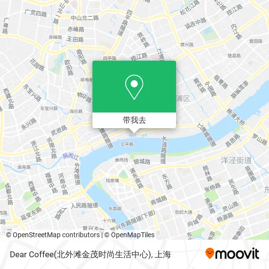 Dear Coffee(北外滩金茂时尚生活中心)地图