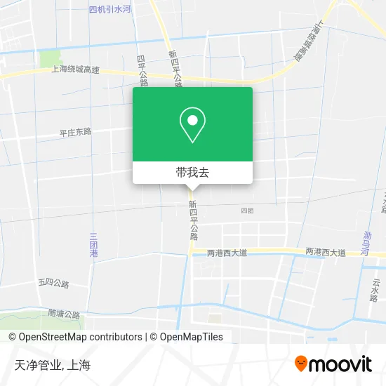 天净管业地图