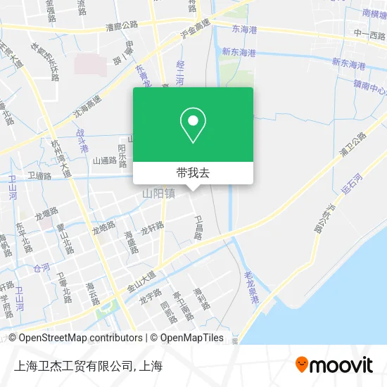 上海卫杰工贸有限公司地图