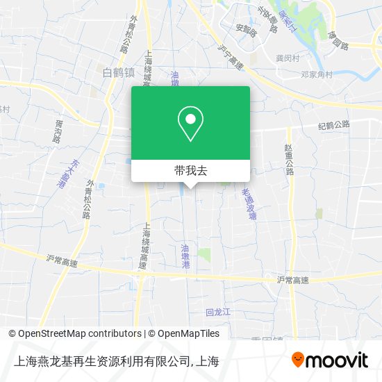 上海燕龙基再生资源利用有限公司地图