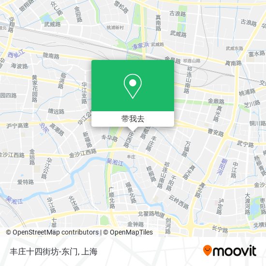 丰庄十四街坊-东门地图