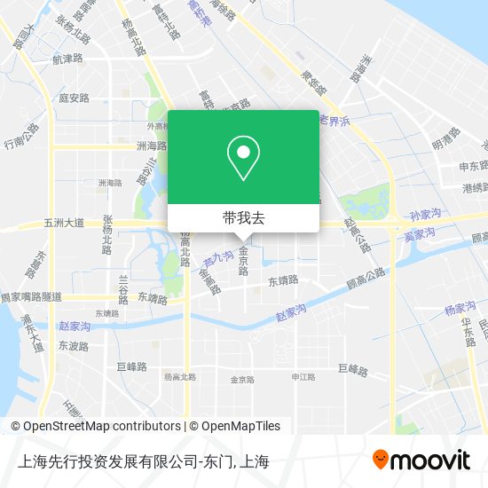 上海先行投资发展有限公司-东门地图