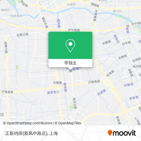 正新鸡排(新凤中路店)地图