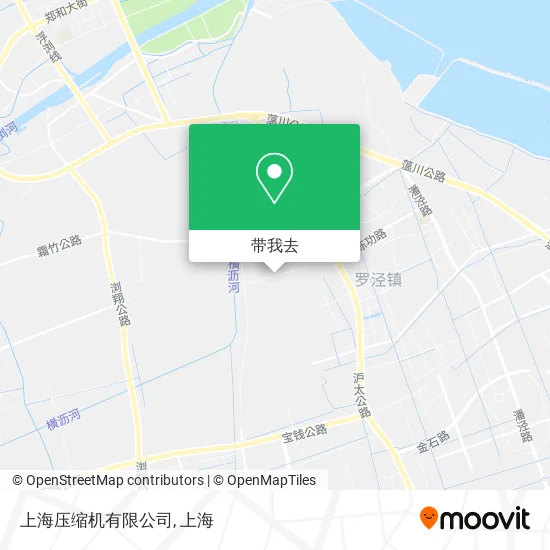 上海压缩机有限公司地图