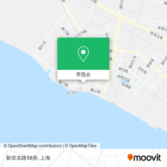 新崇东路58弄地图