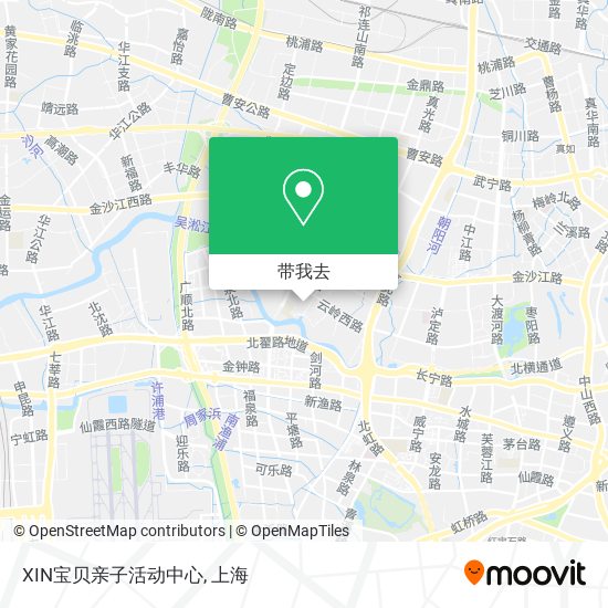 XIN宝贝亲子活动中心地图