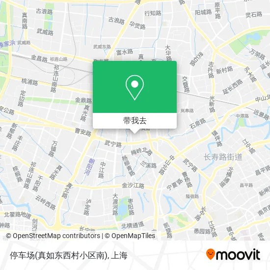 停车场(真如东西村小区南)地图