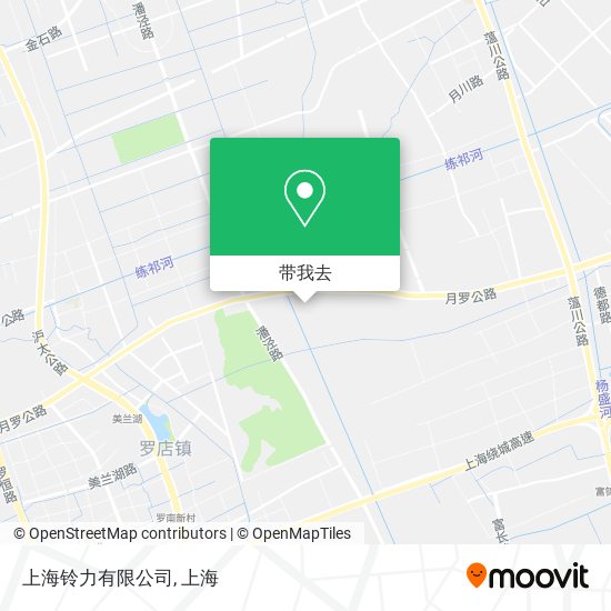 上海铃力有限公司地图