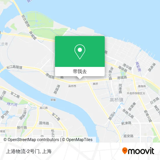 上港物流-2号门地图