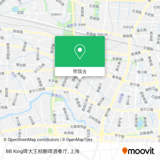 BB King啤大王精酿啤酒餐厅地图