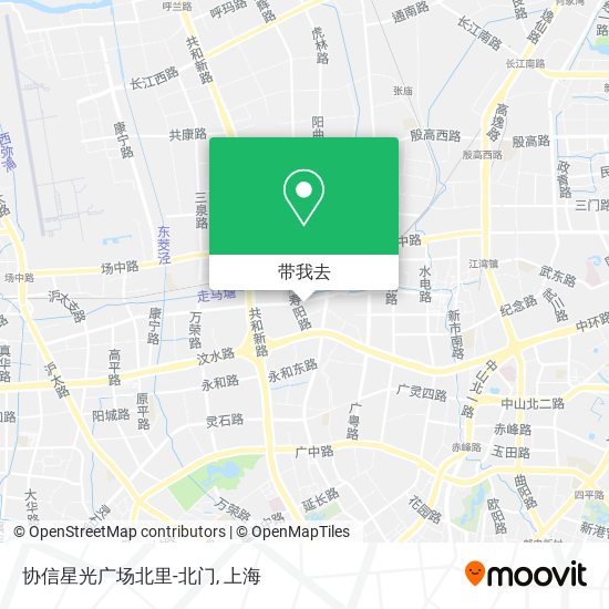 协信星光广场北里-北门地图