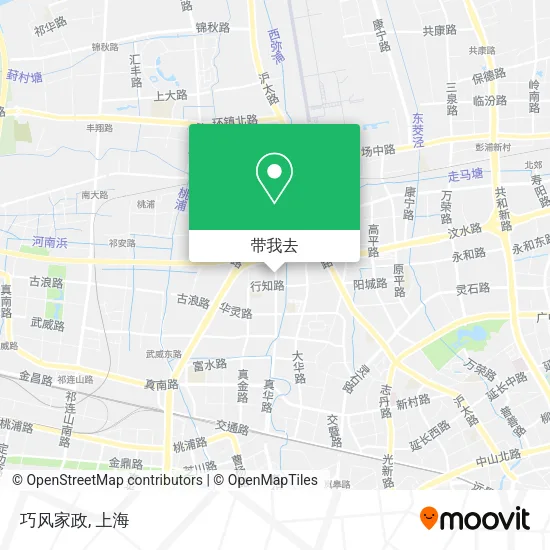 巧风家政地图