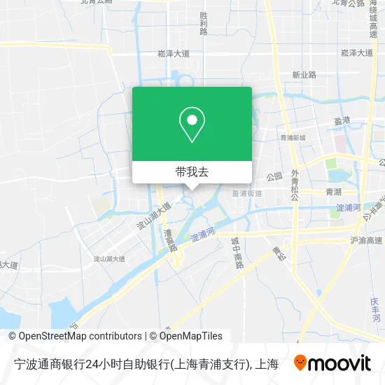 宁波通商银行24小时自助银行(上海青浦支行)地图