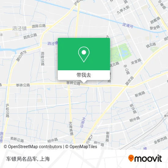 车镖局名品车地图