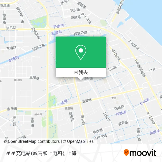 星星充电站(威马和上电科)地图