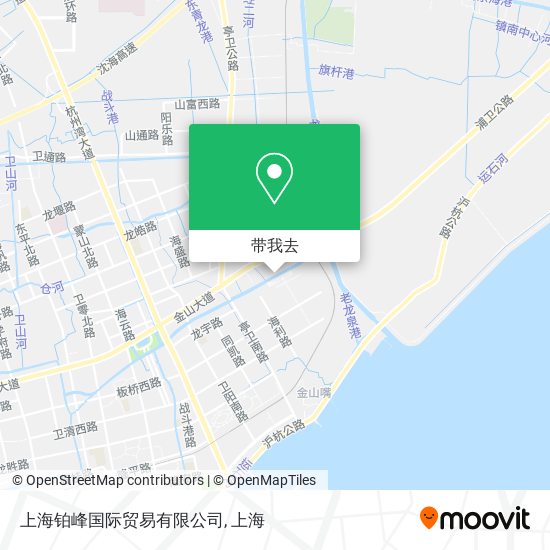 上海铂峰国际贸易有限公司地图