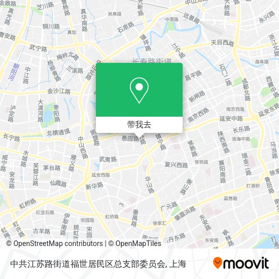 中共江苏路街道福世居民区总支部委员会地图